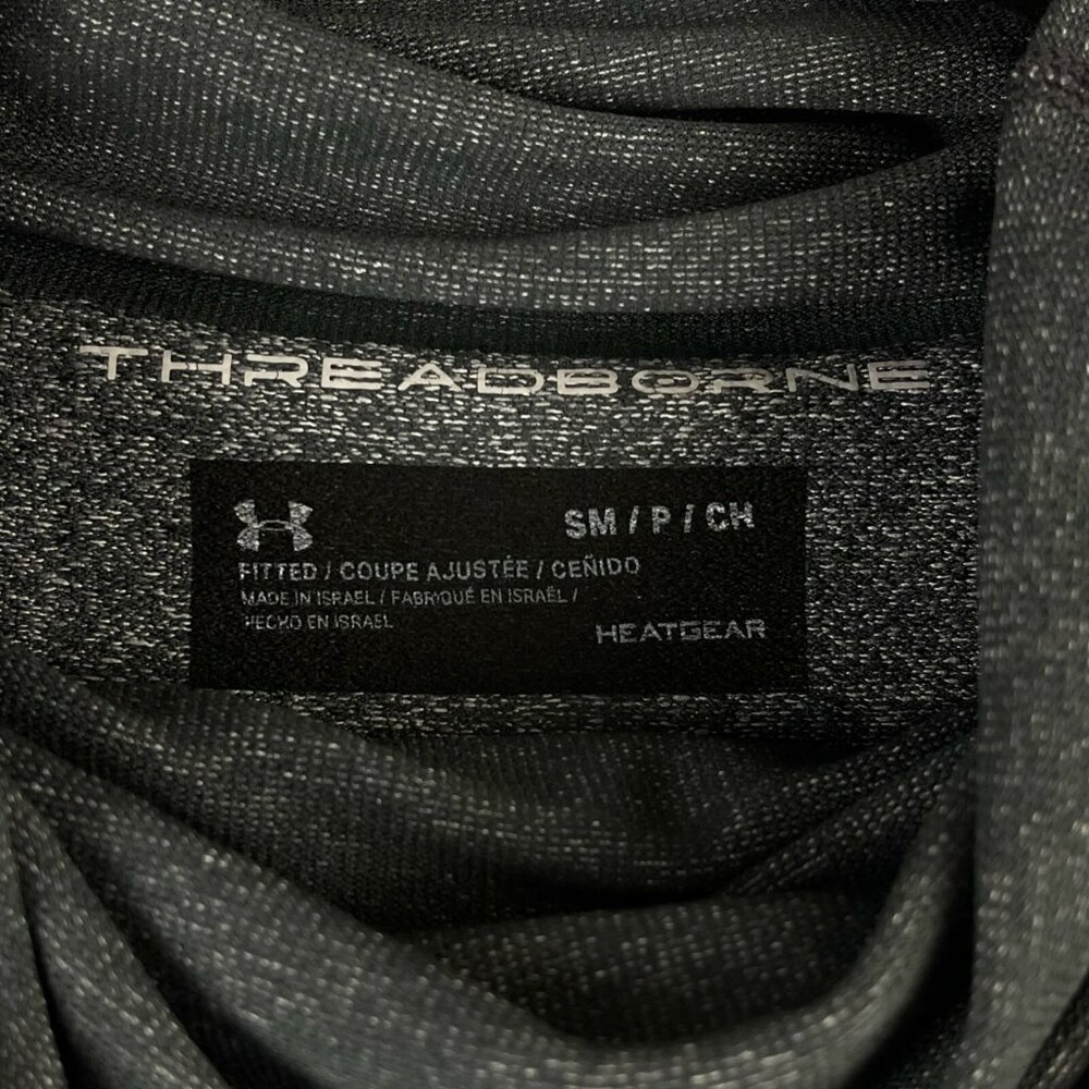 Under Armour Sweatshirt Women's Size S Threadborne HeatGear Hoodie Athletic Gray - Picture 2 of 8